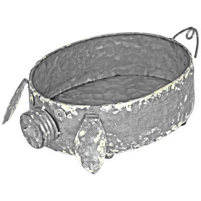 Caldicot Handmade Metal Statue Planter