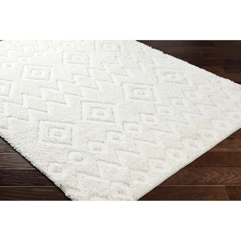 Tapis gris clair Khlani Pietro, Rectangle 5 pi 3 po x 7 pi