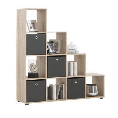 Gracie 143.5cm H x 138.5cm W Cube Bookcase