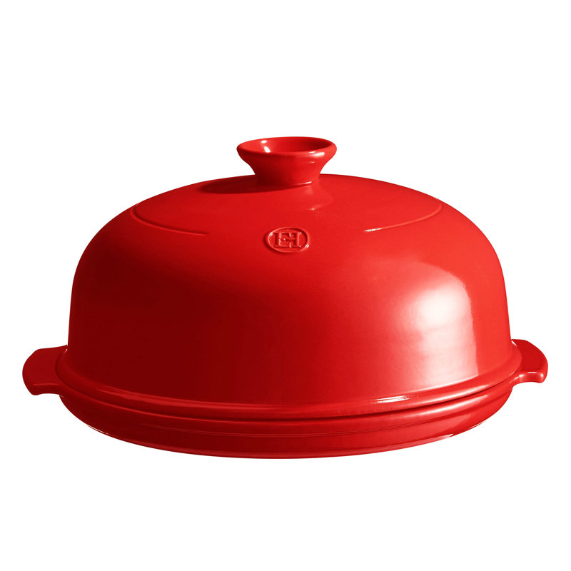 Emile Henry USA 13.2 in. 2 Pieces Ceramic Cover
