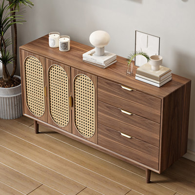 Buffet rétro de style minimaliste luxueux