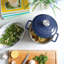 Argon Tableware - 2pc Round Cast Iron Casserole Dish Set - 2.8L / 4.5L-118013422