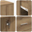 Corner Desk 102X88x75 Cm Engineered Wood-1991332063
