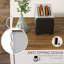 Buffet, armoire à buffet avec 2 tiroirs, 2 armoires de rangement, 4 portes de style grange et tablettes réglables, table de ferme avec rangement