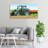 Tractor On The Field - Wrapped Canvas Print