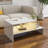 Coffee table with unique architectural shape-201027995