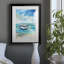 Solitude Shore - Peinture sur toile encadrée-1200024286-1200024285