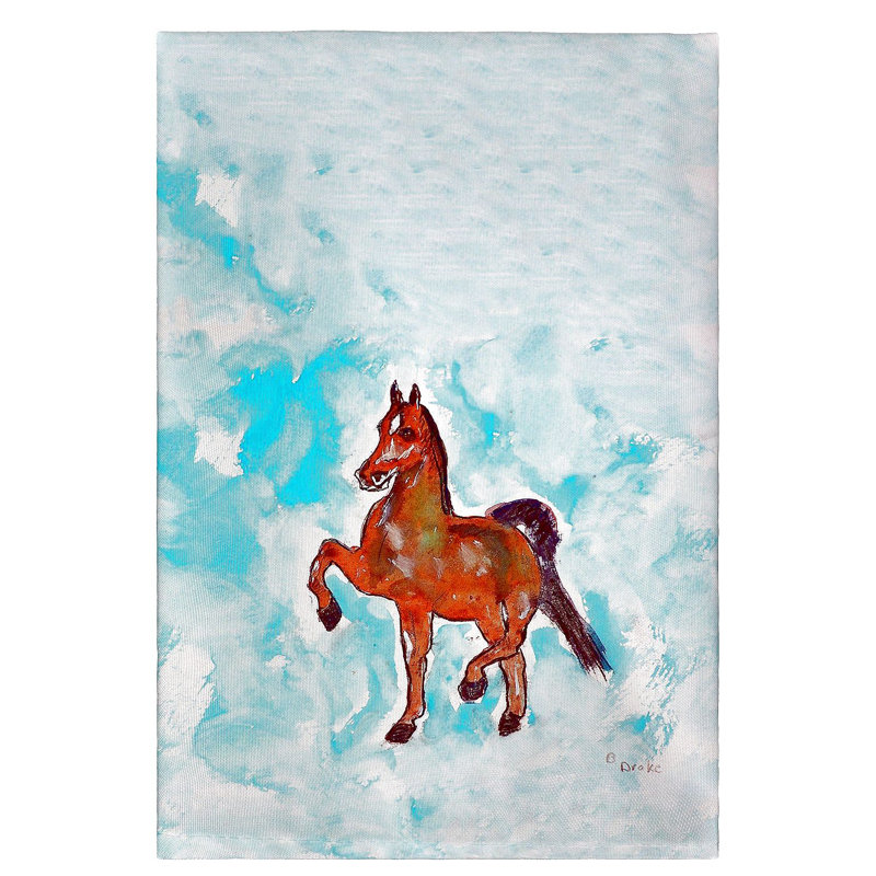 Essuie-mains à cheval danse Renay