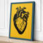 Anatomical Heart Graphic - Wrapped Canvas-1140653251-1140653236