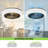 Ceiling Fan DC Remote Control With LED Light Bluetooth Speaker-642009954