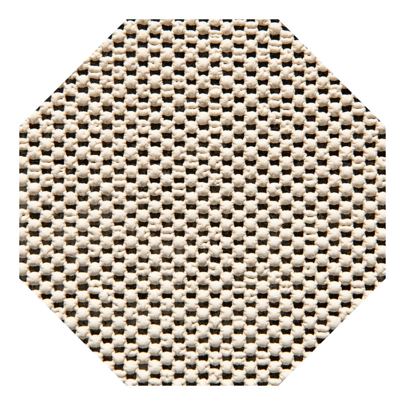 Sous-tapis antidérapant de 0,1 po d'épaisseur Uni-Eco, Octogone 7 pi 1 po x 7 pi 1 po