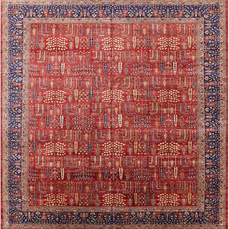 O'Connell Oriental Indoor Rug, Square 3'