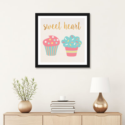 Cupcakes II - impression d'art graphique