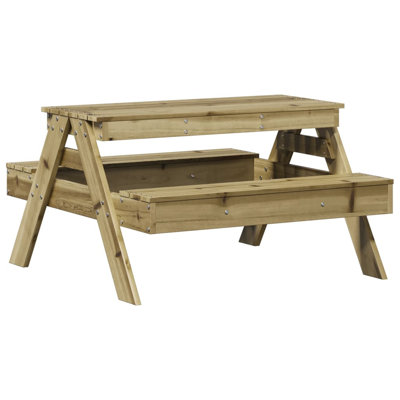 Picknicktisch Raemoore aus Massivholz