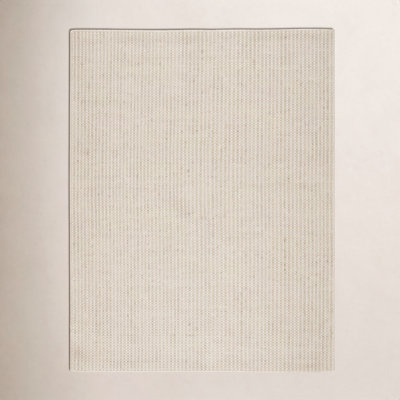 Alton Cream Hand-Woven Striped Wool Jute Rug