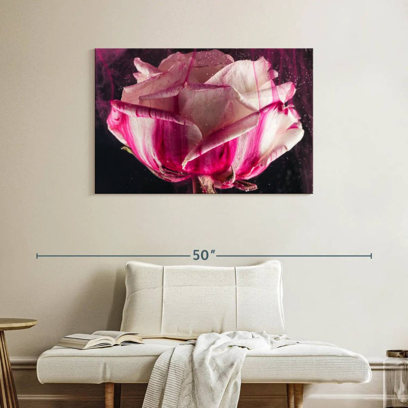 Rose moderne Harnek, H 26 po x l 39 po