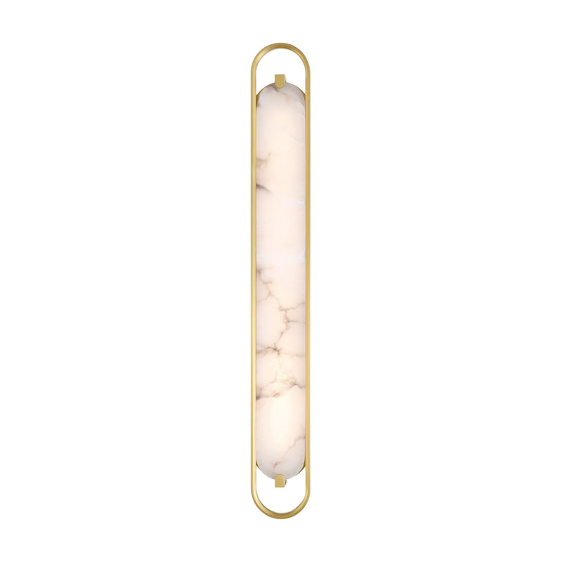Noga, Vanity , 36", Alabaster, Gold