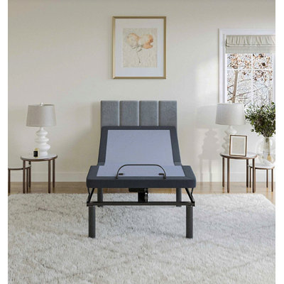 OS25 Split California King Adjustable Bed Base With Massage And Head And Foot Position Adjustments