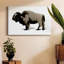 Toile tendue monochrome Bison II-Gallery-1299499796