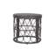Table d'appoint Boho Grey Rattan
