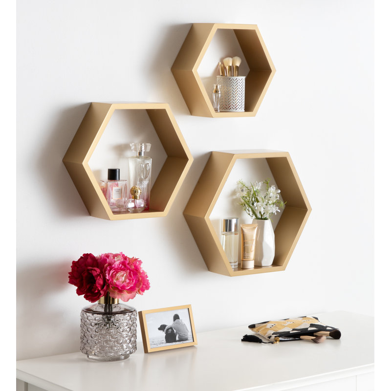 Ensemble de 3 tablettes murales Maebry