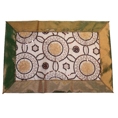 Annabell Polyester Embroidered Rectangle Placemat
