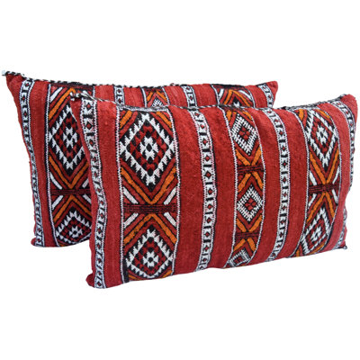 Wool Lumbar Pillow Cover & Insert