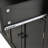 Kitchen Island Cart with Solid Wood Top and Locking Wheels-2096731053
