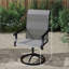 Ensemble de 2 chaises d'extérieur, chaises pivotantes-622523295