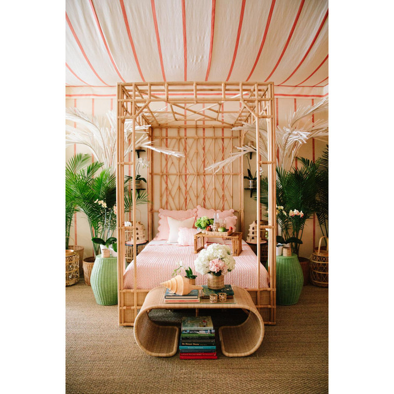 Amanda Lindroth Paradise Canopy Bed, King