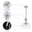 Modern Clear Glass Dome Pendant Light -560077159