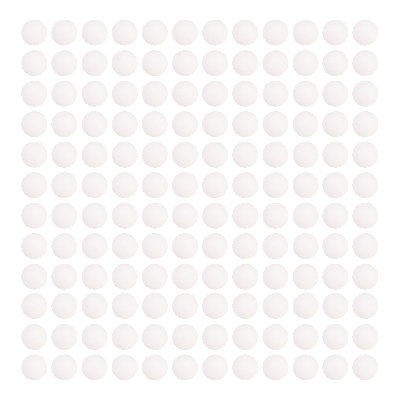 STIGA One-Star No Mark White Table Tennis Balls (144 pack)