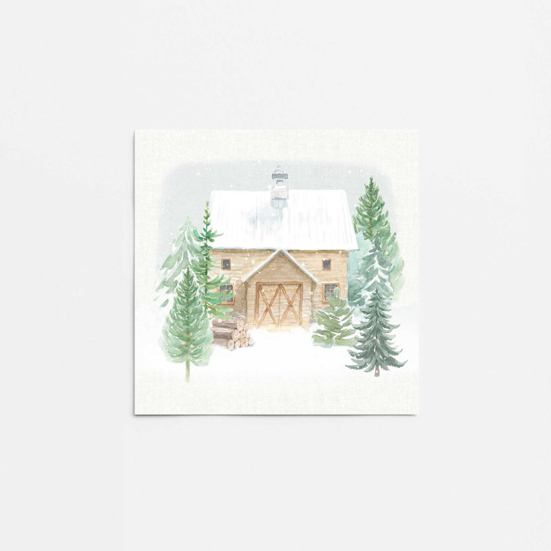 «Woodland Charm I», Sans cadre, papier, H 11 po x l 14 po