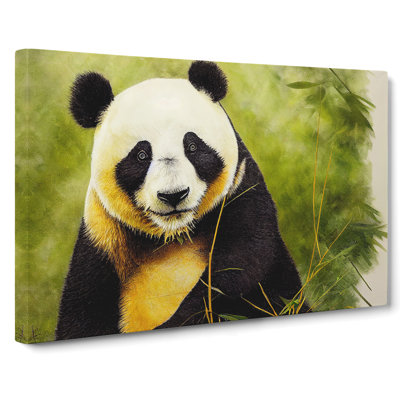 Unbelievable Panda - Wrapped Canvas