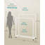 110cm Rolling Clothing Rack-2145855471