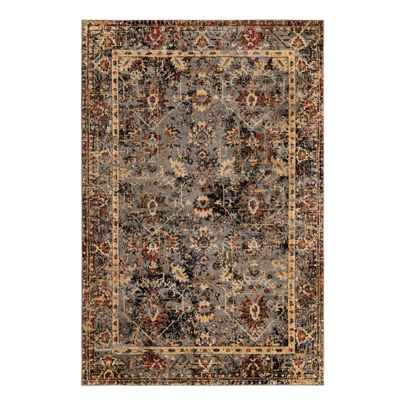 Alameda Oriental Indoor Rug, Rectangle 5'3" x 8'