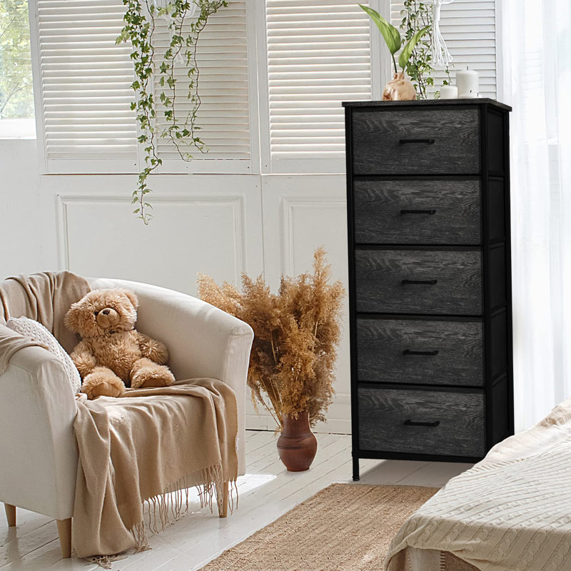 Neika 17.01'' W 5 - Drawer Dresser