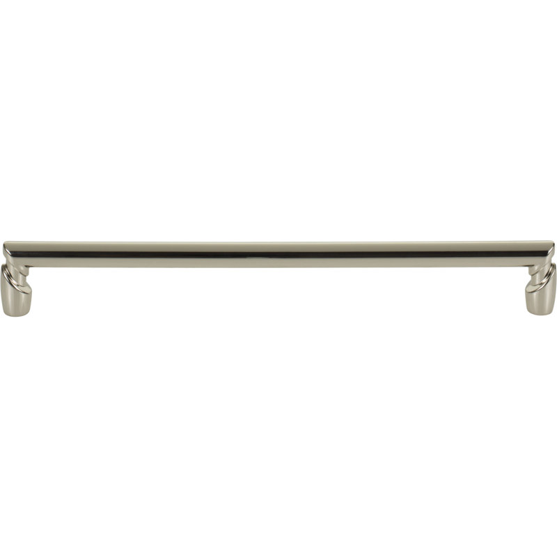 Florham Bar Pull, Polished Nickel, 8 13/16" Center to Center