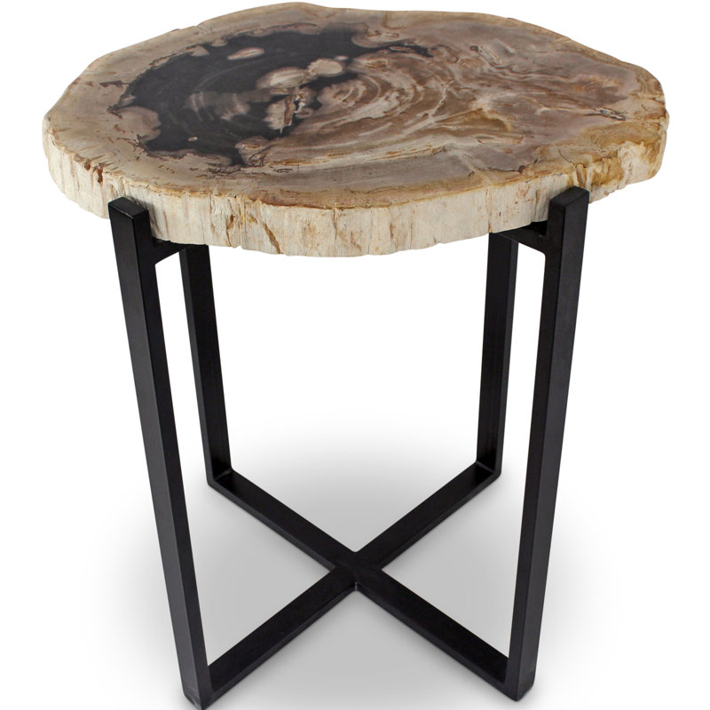 Table de bout, Naturel foncé
