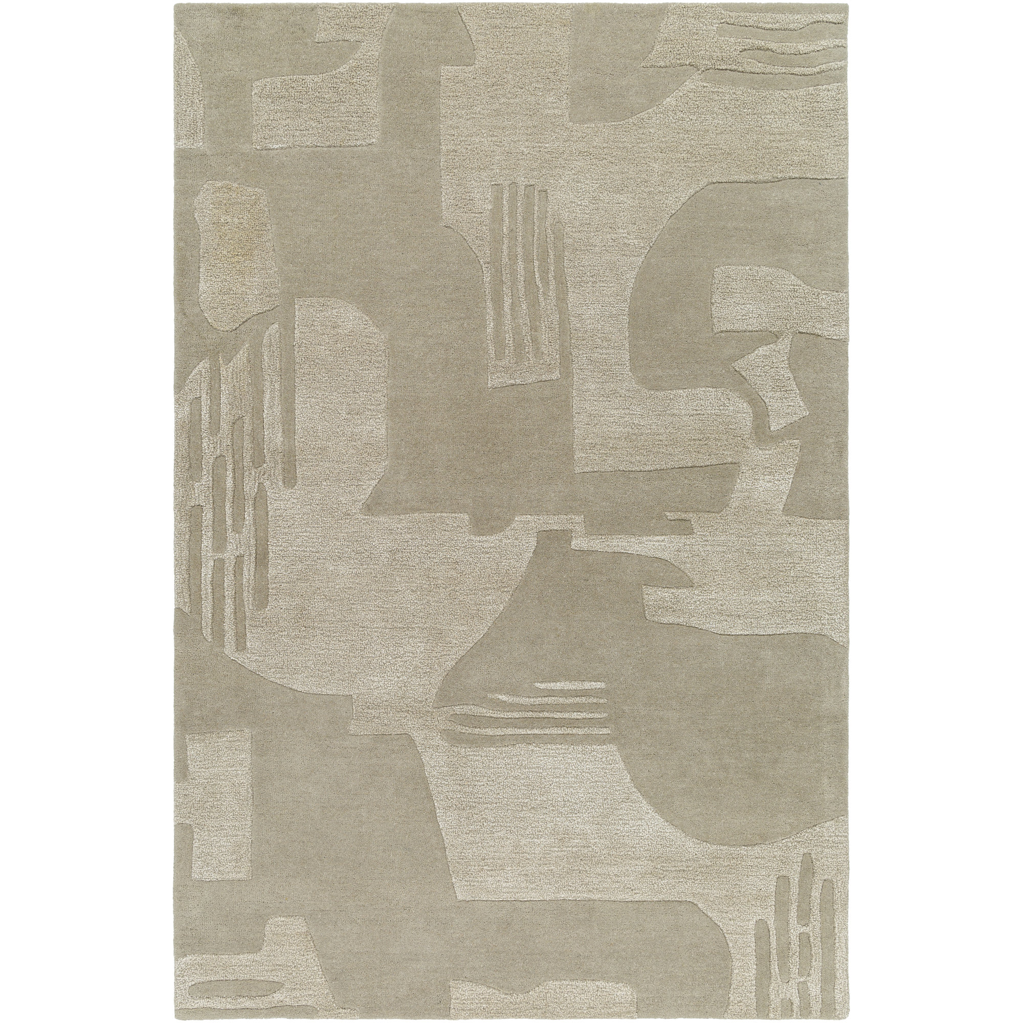 Raki Green Rug, Rectangle 8' x 10'