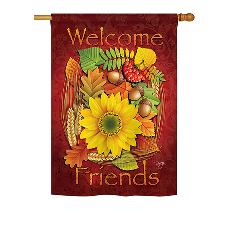 Double Sided Polyester Garden Flag, 40" H x 28" W