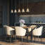  Amedeo 5 - Light 45.2 '' W Cluster Cone Textured Glass Kitchen Island Pendant ETL Certified