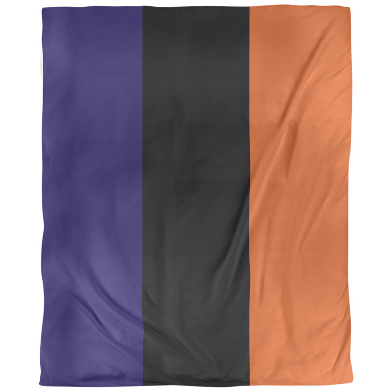 Tissu de basket-indiana indiana, Purple/Black/Orange