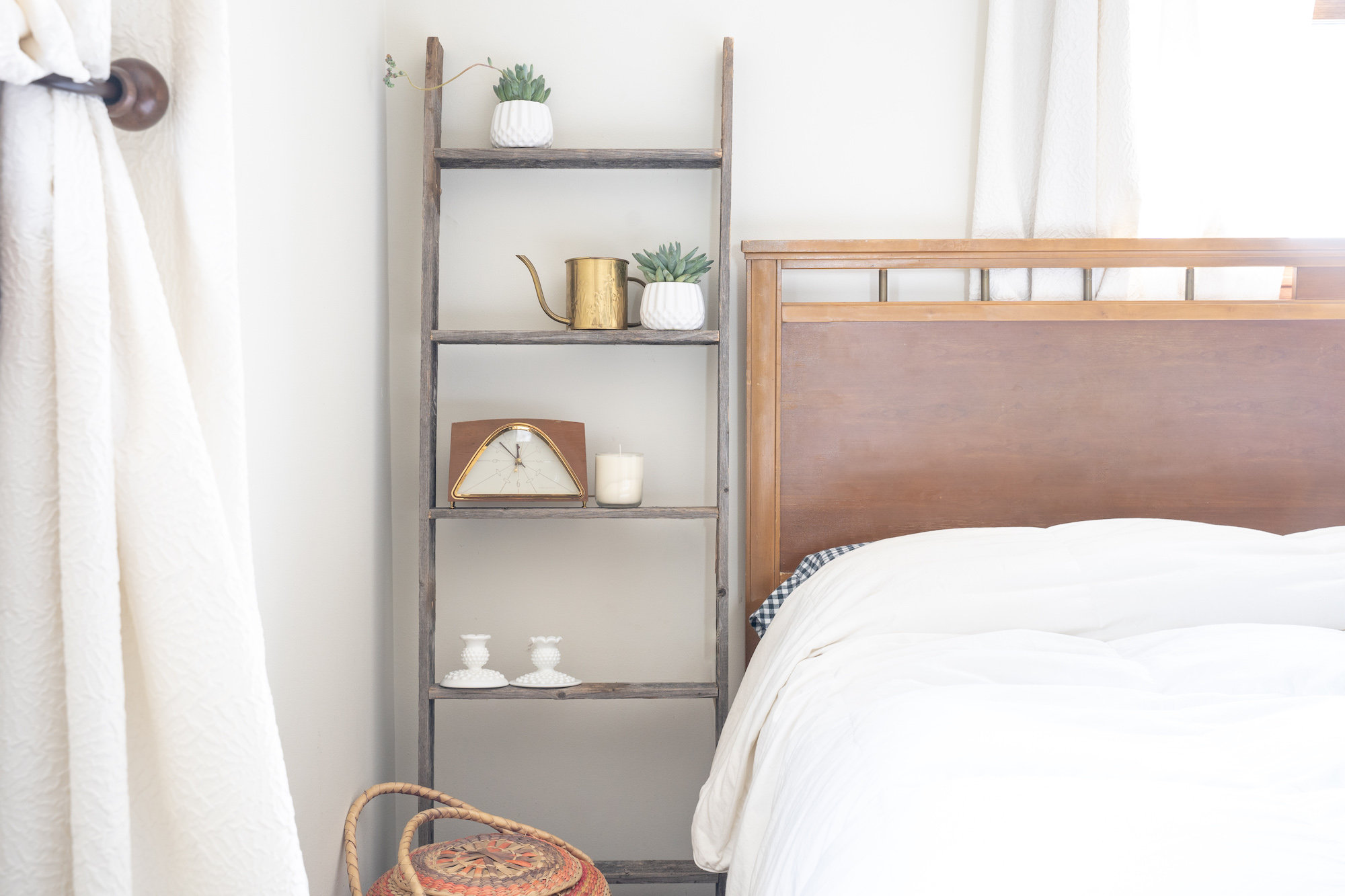 Gracie Oaks 4 Step Rustic Black Wood Ladder Shelf Wayfair Canada gracie-oaks-4-step-rustic-black-wood-ladder-shelf-wayfair-canada