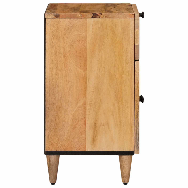 50cm W Solid Wood Bedside Table