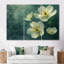 «White Green Buttercups Reflection» 3 pièces-107169056-107169060