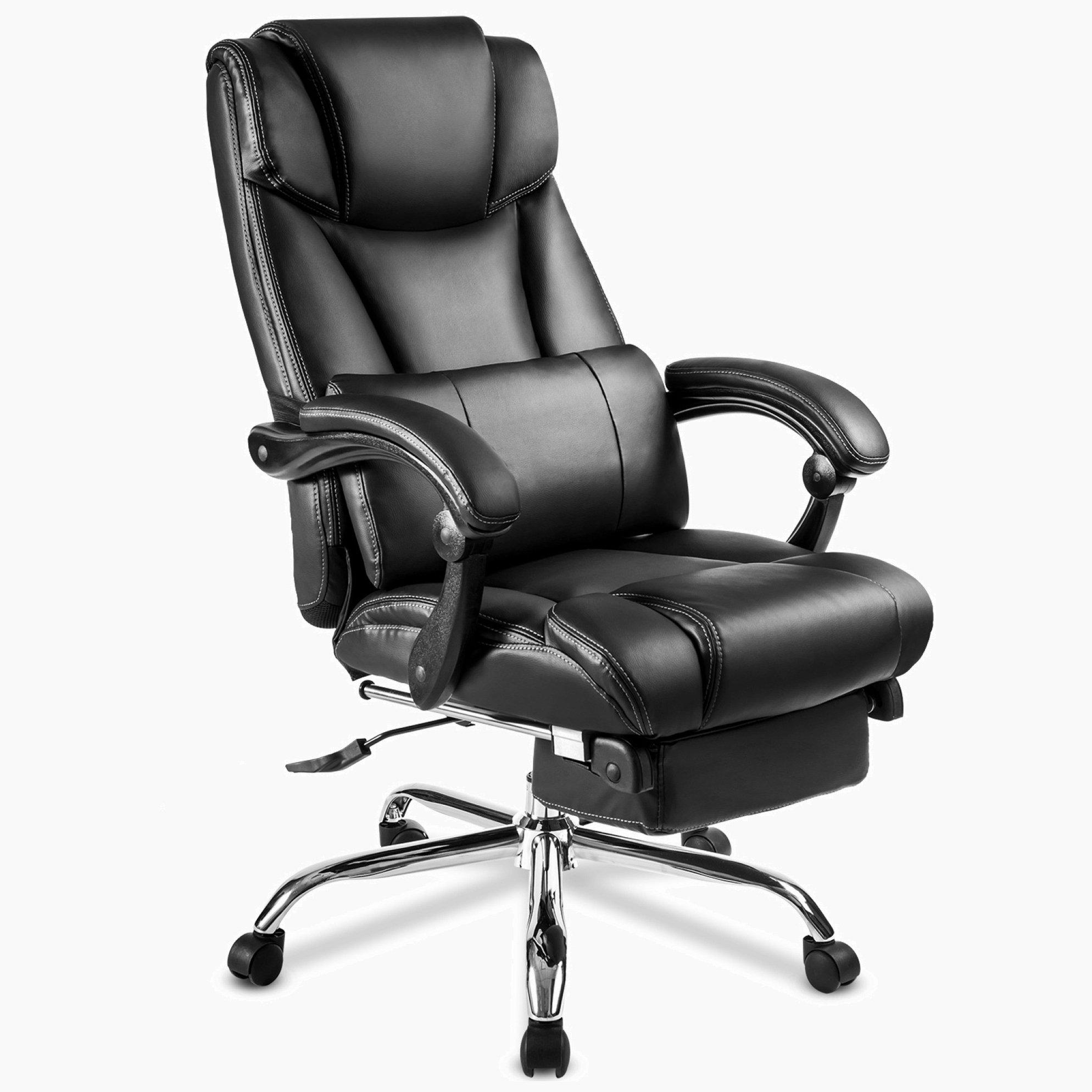 Inbox Zero Executive Chair with Headrest Wayfair