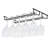 Castellanos Steel Wine Glass Rack in Black