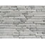 11 in. x 12 in. Linear Polished Marble Tile