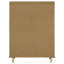 La commode rectangulaire à cinq tiroirs Stevie Sand Wash, une solution de rangement intemporelle et fonctionnelle pour tout décor de chambre à coucher